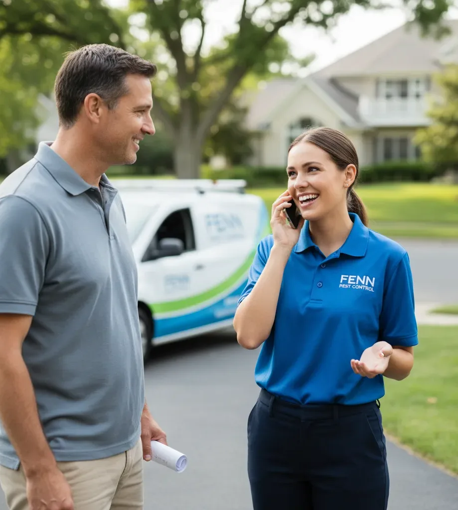 Fenn Pest Control customer support in Brandon